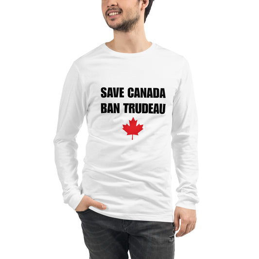 Save Canada Unisex Long Sleeve Tee