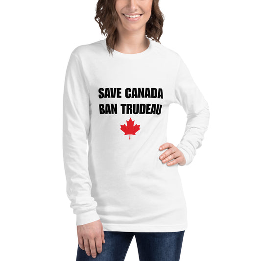 Save Canada Unisex Long Sleeve Tee