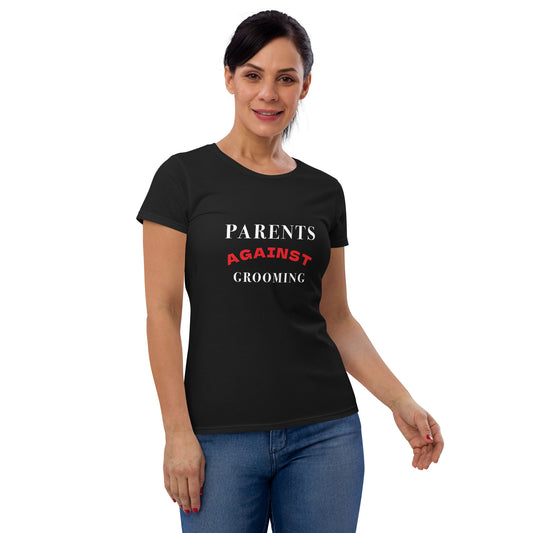Parents Against Grooming short sleeve t-shirt